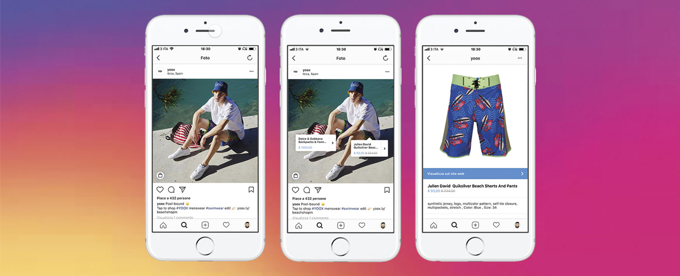 Tag shopping instagram